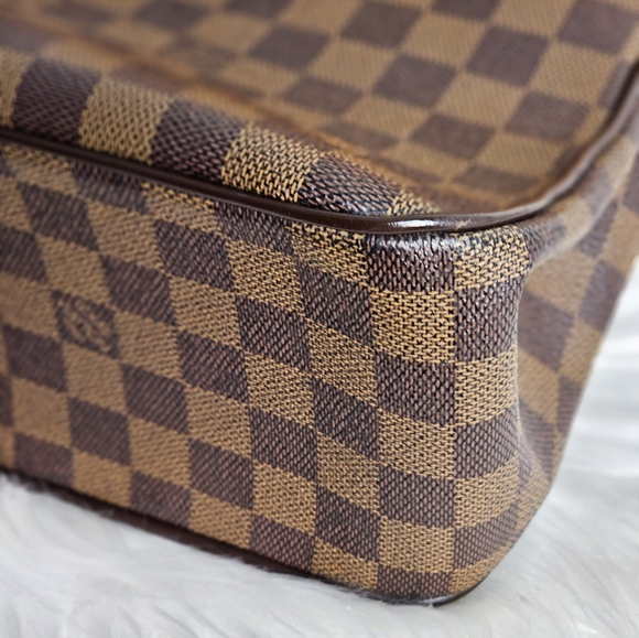 #00090-0042 LOUIS VUITTON DAMIER EBENE UZES TOTE BAG - Picture 3 of 11